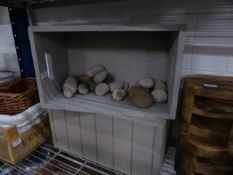 * 2 x grey crates. 500w x 300d x 250h