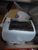 * white 2 slice toaster