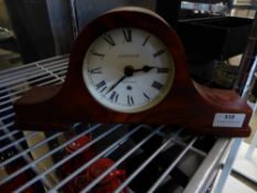 * small mantel clock