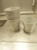* 9 x chip portion pots