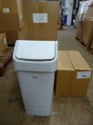 Five Granite Coloured Swing Bins