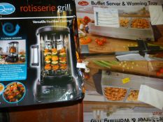 *Rotisserie Grill and Two Buffet Servers (AF)