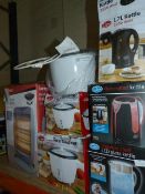 *Three Kettles, Three Rice Cookers and a Halogen H