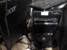 *HP Pro Tower with Acer Monitor, Mouse & Keyboard