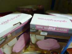 *Two Waffle Makers, Brownie Maker and a Donut Make