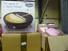 *Two Pancake and Crepe Makers and a Mini Waffle Ma