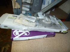 *Flatscreen TV Wall Mount, Grey Oak Edging, and a