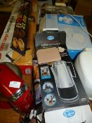 *Teppanyaki Grill, Coffee Percolator, Mixer, Heate