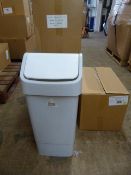 Five Granite Coloured Swing Bins