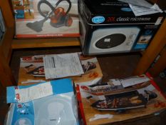 *20L Microwave, Cyclone Vacuum, Teppanyaki Grills,