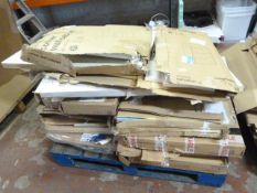 *Pallet of Flatpack Furniture Including Wall Cabin