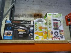 *Waffle Maker, Juicer, and a Blender with Grinder