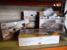 *Barbecue Grill, Electric Cooker, Deep Fat Fryer a