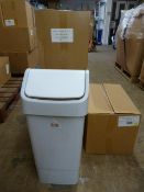 Five Granite Coloured Swing Bins