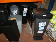 *Seven Assorted Waste Bins (AF)
