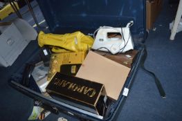 Case of Assorted Household Goods, Vintage Items, e