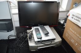 LG Flatron HD Monitor plus Goodmans Video and Tech