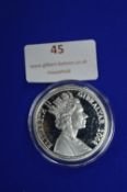 QE2 Gibraltar 2008 Sterling Silver £5 Coin WWI Commemorative 