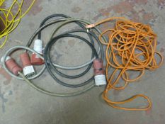 240/415 Leads and an Extension Lead