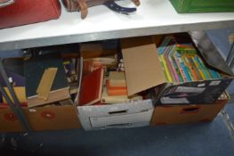 Four Boxes of Assorted Books