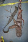 Leather Gun Bag and Shire Horse Case