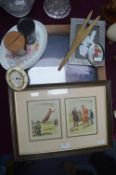 Framed Pictures, Prints, Decorative Items, etc.