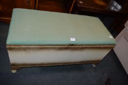 Lloyd Loom Style Ottoman