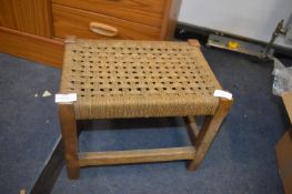 Rattan Seated Stool