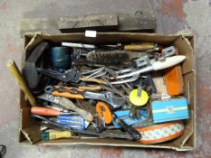 Box of Assorted Tools
