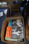 Two Boxes of Vintage English & German Ballroom Dan