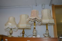 Alabaster Table Lamps etc.