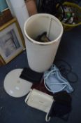 Laundry Bin Containing Handbags