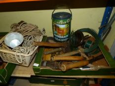 Box of Tools, Cord and Cuprinol