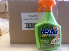 *6x 1L of Resolva Weed Killer