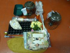 *Bird Feeders, Mr. Bloom Costume, Artificial Flowe