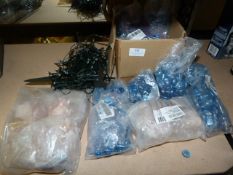 *Solar Powered LED Lights and a Quantity of Rose Q