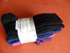 *4pk of Carol Hochman Luxury Lounge Socks