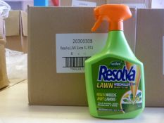 *6x 1L of Resolva Weed Killer