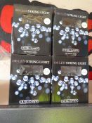 *Four 100 LED String Lights