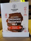6x 287g Packs of Joy Makers Organic Brownie Mix