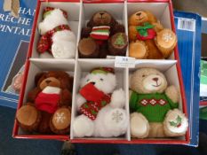 *Plush Ornaments 6pk