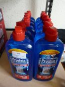 *12x 500ml Bottles of Crystale Washing Machine Cle