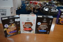 Three Packs of Assorted Gluten Free Brownie, Cooki