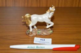 Arona Enameled Unicorn Figure