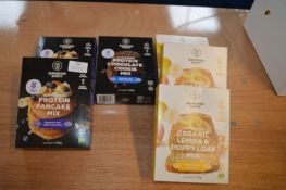 Six Packs of Assorted Gluten Free Cake Mixes