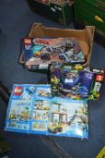 Three Lego Sets; Star Wars, City and Movies