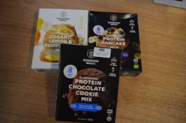Three Packs of Assorted Gluten Free Cake Mixes