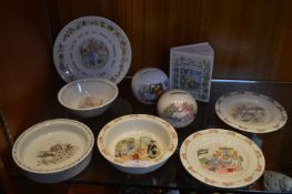 Royal Doulton and Wedgwood Bunnykins and Peter Rab