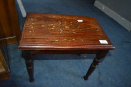 Small Inlaid Occasional Table