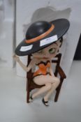 Seated Betty Boop Figurine (damaged)